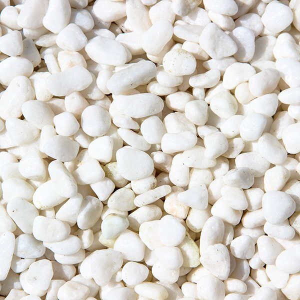 Snow White Pebbles (20-30, 30-50, 50-70mm)